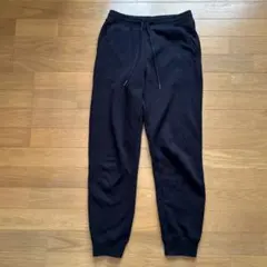 ユニクロ　ヒートテックボアスウェットパンツ　ブラック　M