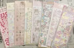 未使用 使用済み 海外作家 シール ホログラム デコシール まとめ売り ✩.*˚