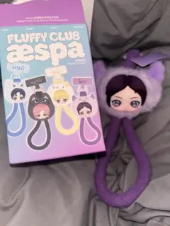 正規品]aespa popmart FluffyClub ストラップ ジゼル - メルカリ