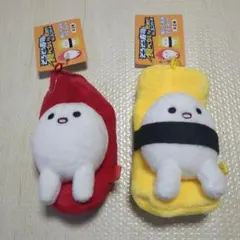 寿司ぬいぐるみプルバックカー まぐろ たまご 2点セット - メルカリ