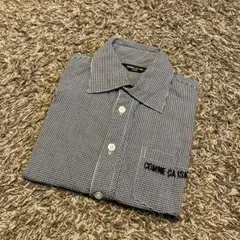 COMME CA ISM 長袖シャツ110cm ギンガムチェック