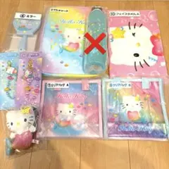 香*茶様 ハローキティ 当たりくじ 置き時計 ウォーターボトル フェイス
