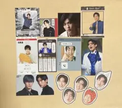 SnowMan 目黒蓮　切り抜き　スターカード　フェイスコレクション