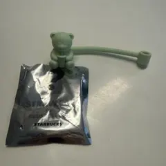 スタバ　スターバックス　ストローキャップ　ベアリスタ　緑