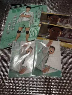 ハイキュー!! クリアファイルセット 及川＆影山 及川＆岩泉 4枚セット