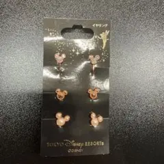 TOKYO DISNEY RESORT ミッキー イヤリング 3ペア