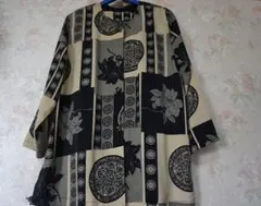 韓国製総柄入りジャケット