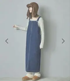 ラコレ、LAKOLE、デニムジャンスカ、デニム、ジャンスカ