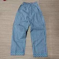 【新品】L　 チェック柄 パジャマ　長ズボン　介護　洗い替えのサムネイル