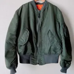 Alpha アルファMA-1 80s 90s USA製 旧タグ