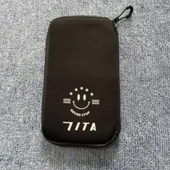 7ITA スマホ収納ポーチ ブラック
