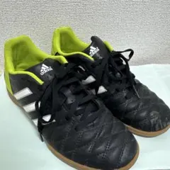 adidasフットサル24cm シューズ　室内用 靴　レディース　キッズ