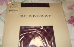 BURBERRY タイツ チェック ワインレッド M-Lのサムネイル