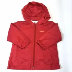 ☆ミキハウス☆　ウインドブレーカー　フード付き　ジャンパー　レッド　90