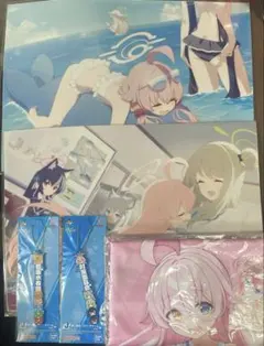一番くじ ブルーアーカイブ　ホシノ＆対策委員会・覆面水着団セット