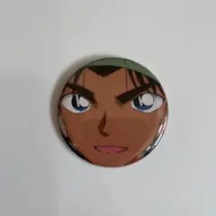 名探偵コナン　紅の修学旅行　服部平次　缶バッジ