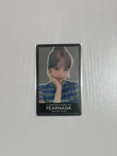 LE SSERAFIM ファンミーティング ウンチェ トレカ