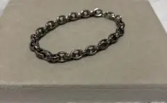 ステンレスリンクチェーンブレスレット 約20.5cm