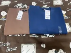 UNIQLOミラノリブ半袖セーター2枚セット新品未使用