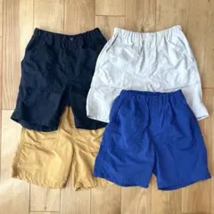 ユニクロ ギアショートパンツ 水陸両用 130 4枚セット