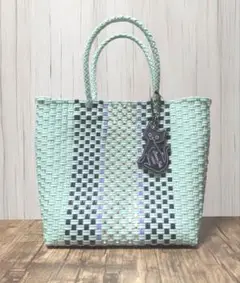 人気　希少　アナスイ　バッグ　ハンドバッグ　カゴバッグ アナスイ ANNA SUI TITIバスケット かごバッグ （ナチュラル