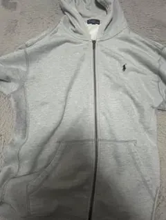 Polo by Ralph Lauren ジップアップパーカー グレー 170