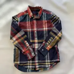 タグなし　ポロラルフローレン　キッズ長袖シャツ8 140