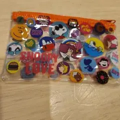 スヌーピービニールポーチ新品ミニポーチ
