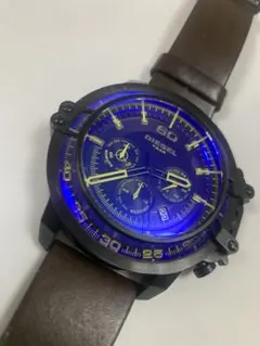 ディーゼル DZ-4405 ブルー 腕時計