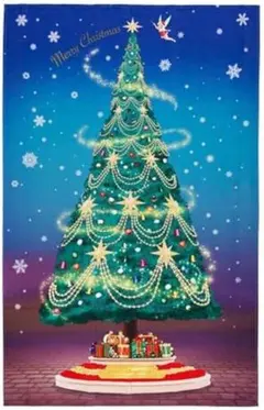【最安値】ディズニー40周年クリスマスツリー タペストリーのサムネイル