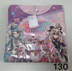 名探偵プリキュア　バースデー　光るパジャマ　半袖　ピンク　130cm