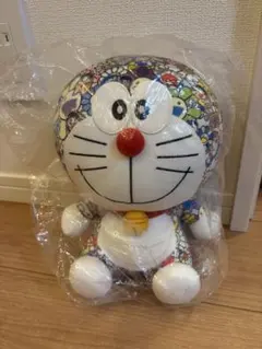 新品⭐️UNIQLOドラえもん×村上隆 コラボぬいぐるみ 花柄 ⭐️体高22cm Amazon.co.jp: UNIQLO 限定 ドラえもん × 村上隆 コラボ ぬいぐるみ