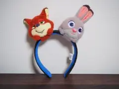 【香港ディズニー限定】ニックとジュディ　カチューシャ