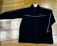 Nike 黒 長袖ジップアップジャージのサムネイル