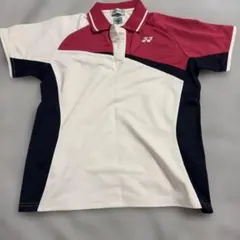 YONEX バドミントンシャツ 赤白紺