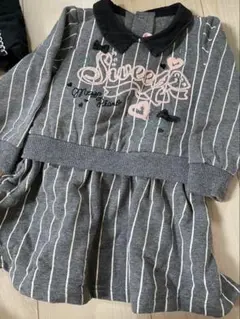 メゾピアノ　90サイズ　裏起毛　ワンピース　早い者勝ち