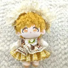 無属性ぬいぐるみ　20cm　棉花娃娃　アウトフィット込み