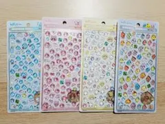 しずくちゃん ボンボンドロップシール ミニ 4種類セット