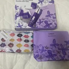 【新品未使用】クリニーク　ポーチセット　DRAWBERTSON