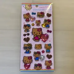 【新品・正規品】日焼け　ハローキティ　キラキララインストーンシール