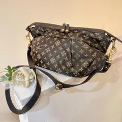 美品 russet ショルダーバッグ ワンショルダー 斜め掛け ダークブラウン