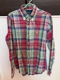 美品　ポロ　ラルフローレン　シャツ　カスタムフィット　S 170/92A