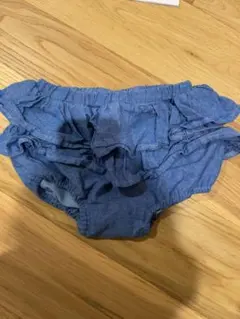 petit main デニムフリルボトムス 80 ブルー　ZARA H&M