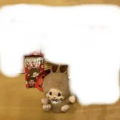 【専用】モンチッチ ラテブラウン 棒付きフェイスチャーム 2個セット