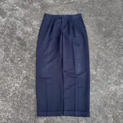 90s DOCKERS チノパン ネイビー ツータック 裾ダブル W34 L32のサムネイル
