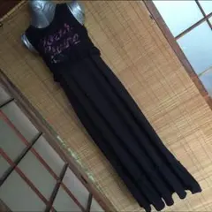 DIAMANT 黒マキシ丈ワンピース