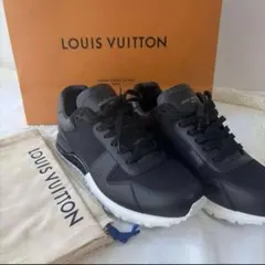 新品未使用　LOUIS VUITTON スニーカー ブラック　9ハーフのサムネイル