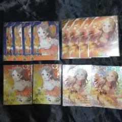 倉本千奈 学マス アートクリアカード セット 箔押し まとめ売り