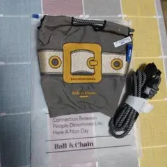 Ball & Chain ベルトデザインショルダーバッグ