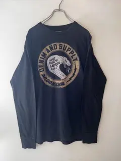 d*9様 No.4531 US古着Ralph Lauren 蛇ロゴ ロンT M